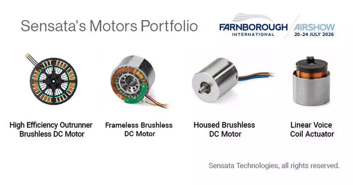 Sensata Technologies Expands Aerospace Motors Portfolio to Address Next-Generation Flight Control and Propulsion Applications