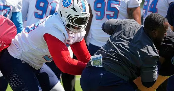 Titans' new-look defensive front eager to 'get pads on' in Robert Saleh's fast defense