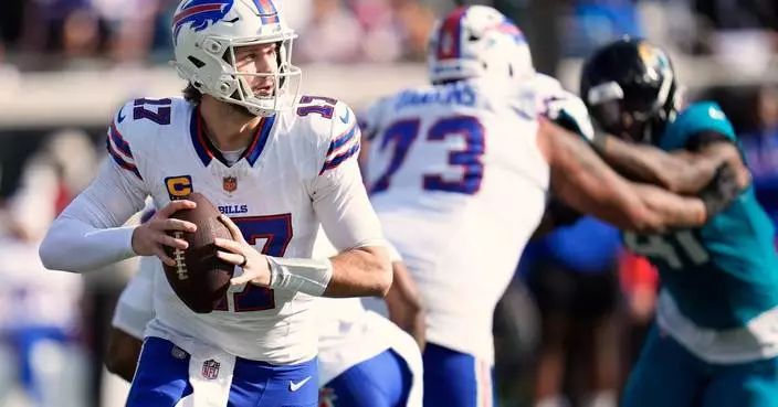Josh Allen is voted the NFL's top quarterback by AP writers