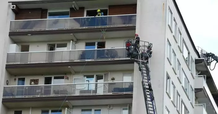 Fire in Belgian apartment block leaves at least 6 people dead, many injured