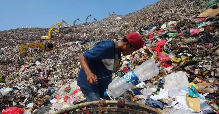 As Indonesia cuts methane emissions, life atop a mountain of garbage begins to change