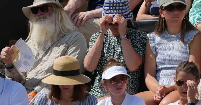 German player disqualified from Wimbledon’s junior tournament for throwing racket into the stands
