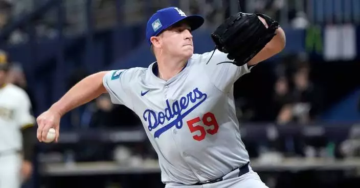 Dodgers welcome back right-hander Evan Phillips 13 months after Tommy John surgery