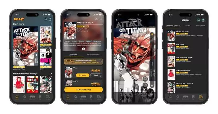 emaqi Launches Manga Subscription Service, Giving Readers Access to 400+ Series and 2,000+ Volumes from More than 10 Publishers