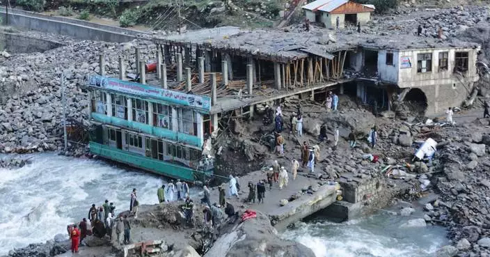 Rescue crews in Afghanistan search for missing, dead in rubble left by flash flooding