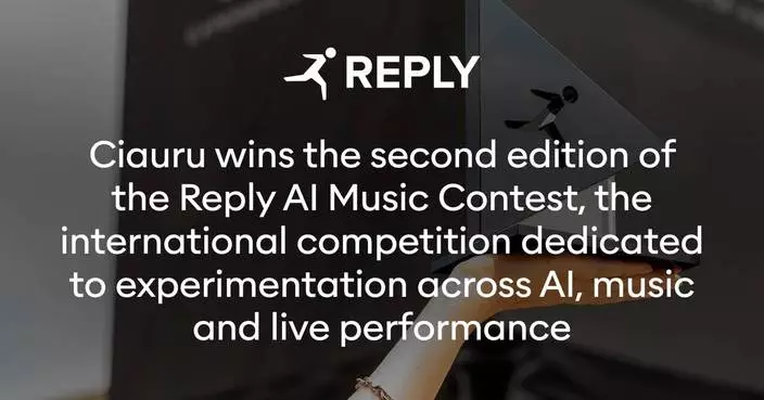 Ciauru Wins the Second Edition of the Reply AI Music Contest, the International Competition Dedicated to Experimentation Across AI, Music and Live Performance