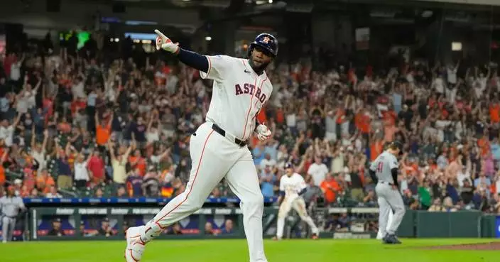 Alvarez's grand slam highlights 6-run inning as the Astros beat the Twins 6-4
