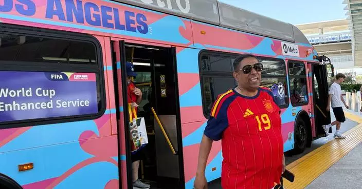 LA uses World Cup to show off upgraded public transit and test plans to hold car-free Olympics