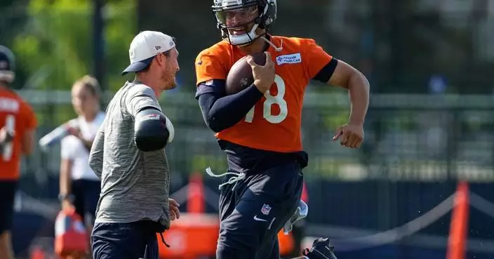 Chicago Bears coach Ben Johnson looks for greater accuracy from QB Caleb Williams in Year 2 together