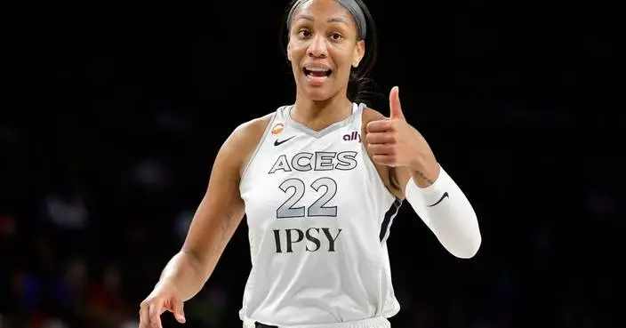 A'ja Wilson scores 28 as the Aces beat the Fire 98-83