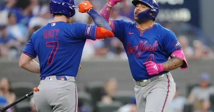 McLean and 3 relievers combine on six-hitter, Alvarez and Torrens homer as Mets beat Blue Jays 3-0