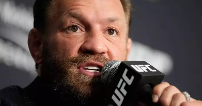 Conor McGregor confident for rematch with Max Holloway, as the two headline UFC 329 on Saturday