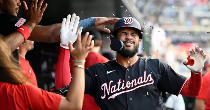 García and Lile each homer twice as the Nationals rout the Pirates 9-5