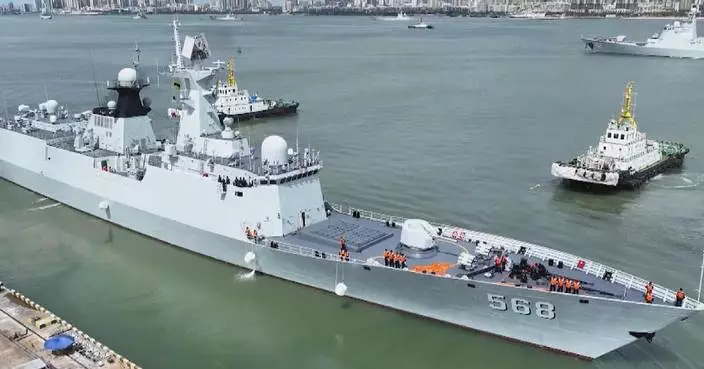 Chinese Navy fleet sets sail for Hong Kong open-ship, cultural exchange events