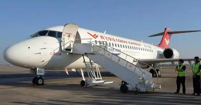 China's homegrown C909 medical aircraft debuts at Kazakhstan-China exhibition
