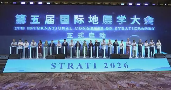 Chinese scientists unveil world's first large AI model for stratigraphy