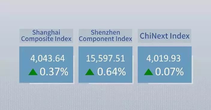 Chinese shares close higher Friday