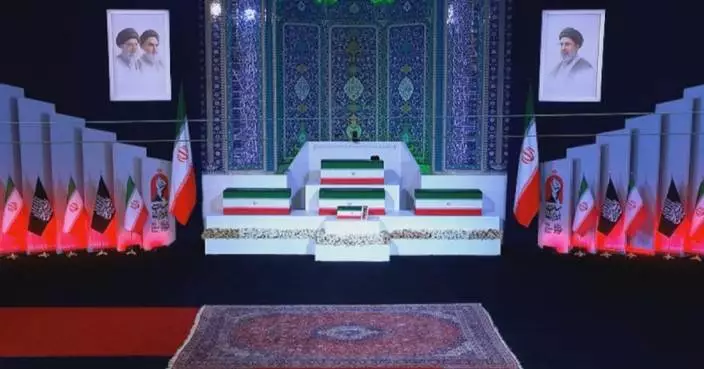 Tehran funeral bits farewell to Khamenei