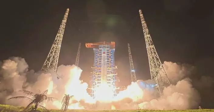 China's Long March-8A rocket launches new satellite group