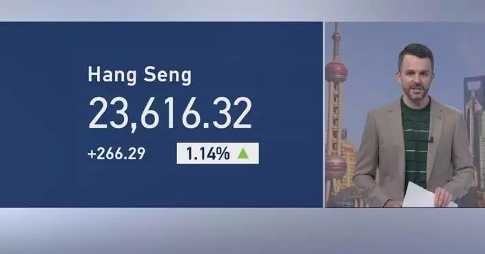 Hong Kong stocks close higher after AI share lockups end: CGTN analyst