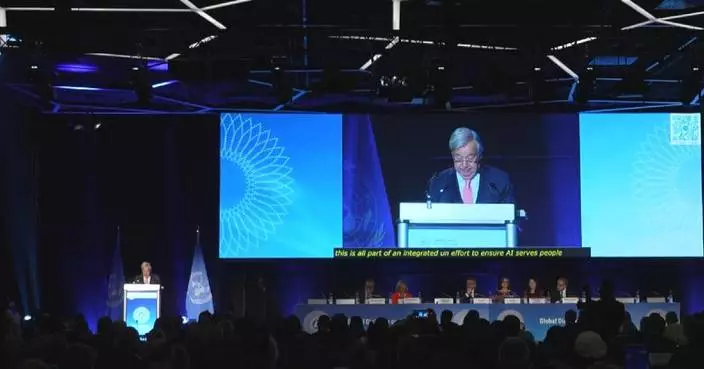 UN chief, Chinese minister call for global action at Geneva AI governance forum