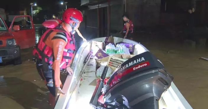 Relief efforts continue after floods displace thousands in typhoon-hit communities in south China