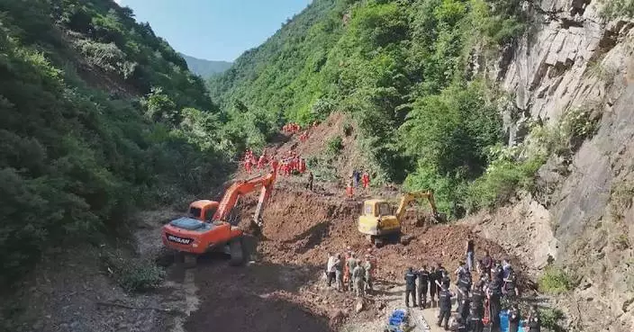 China deploys rescue, medical teams after Gansu landslide