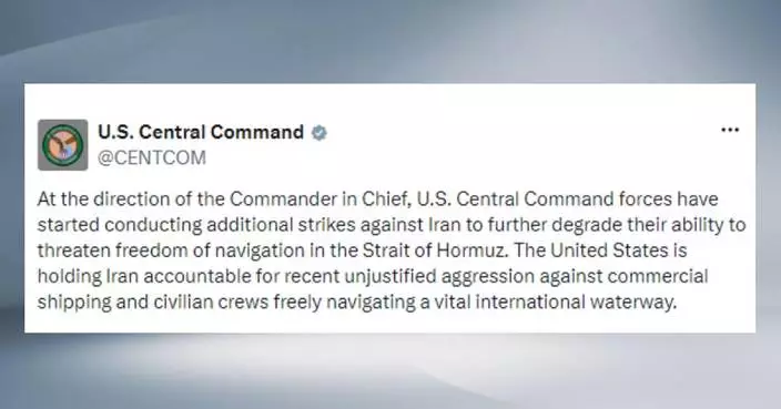 U.S. forces strike Iran for second straight day