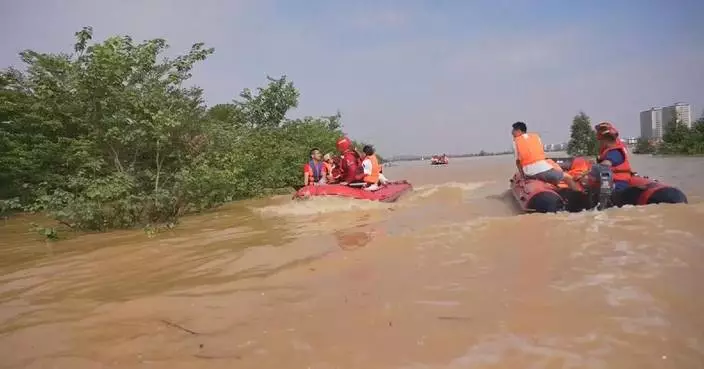 Relief efforts intensify as floods hit south China’s Guigang