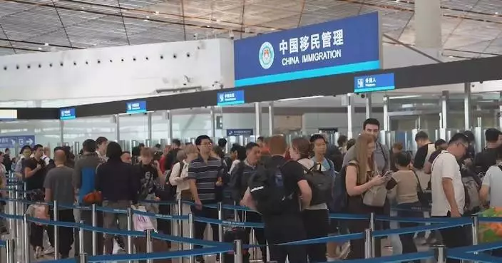 China's cross-border trips hit 369 mln in first half of 2026, setting record high