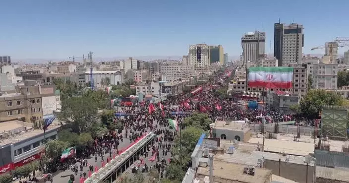 Iran's late supreme leader laid to rest in Mashhad