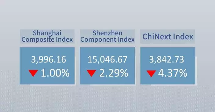 Chinese shares close lower Friday