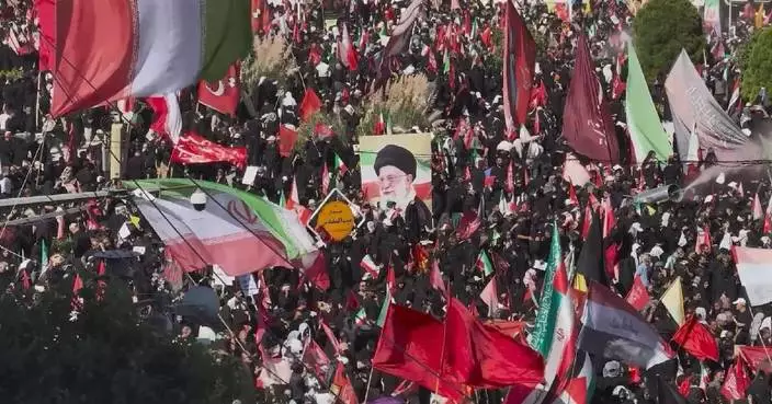 Multi-day funeral ceremony for Iranian late supreme leader ends in hometown of Mashhad