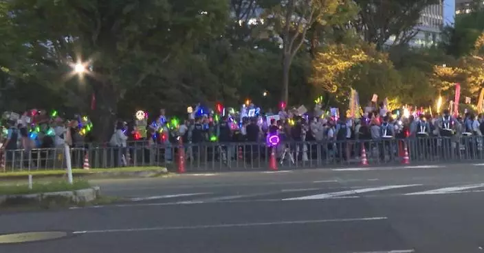 Japanese citizens rally against gov't remilitarization push