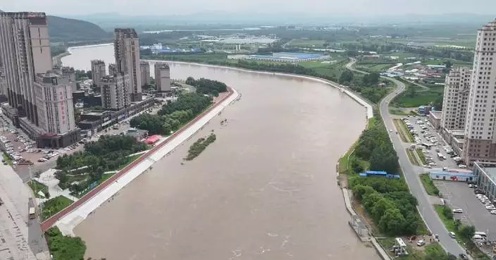Northeast China county braces for Typhoon Bavi, flood