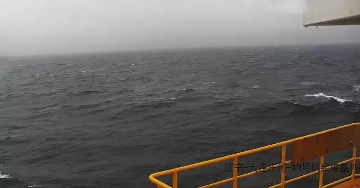 Typhoon Bavi lashes Liaoning with gales, heavy rain