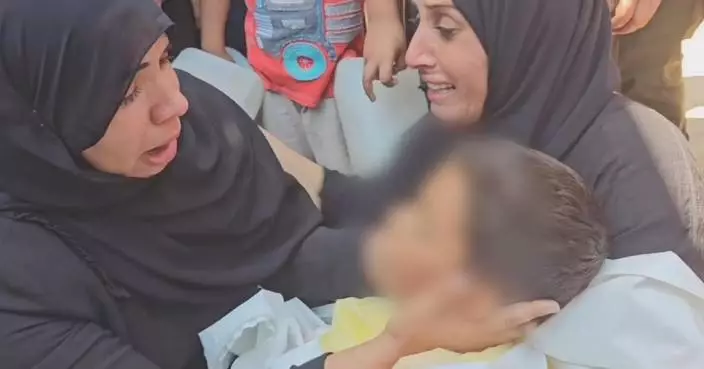 Heartbreaking scenes as grieving Gaza mother mourns loss of only surviving son
