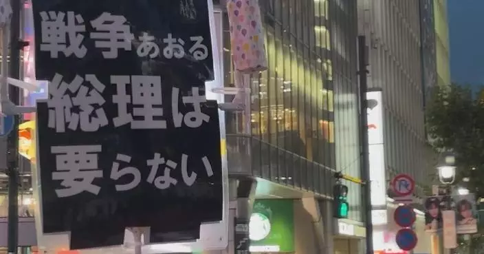 Japanese rally against gov't push to revise pacifist constitution