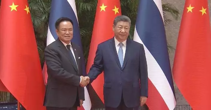 Xi meets visiting Thai prime minister on bilateral ties