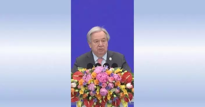 UN chief highlights AI as humanity's greatest opportunity, lauds China's role