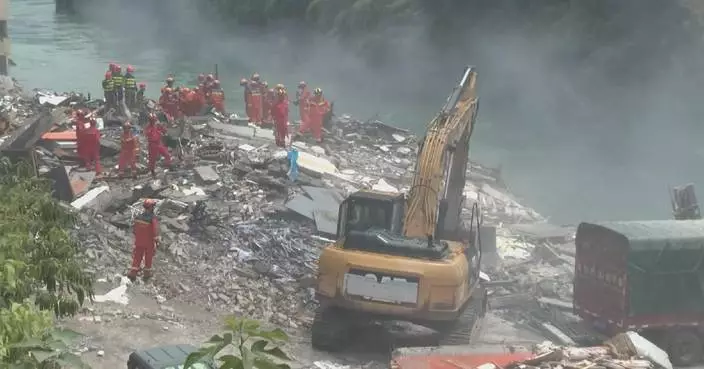 Xi urges scientific search and rescue efforts after Chongqing landslide