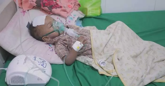 Rising measles cases strain Yemen's hospitals, leaving young patients, families in desperate struggle