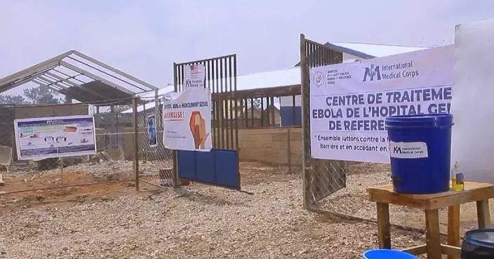 Ebola outbreak expands in DR Congo as WHO sees signs of stabilization