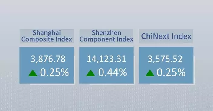 Chinese shares close higher Thursday