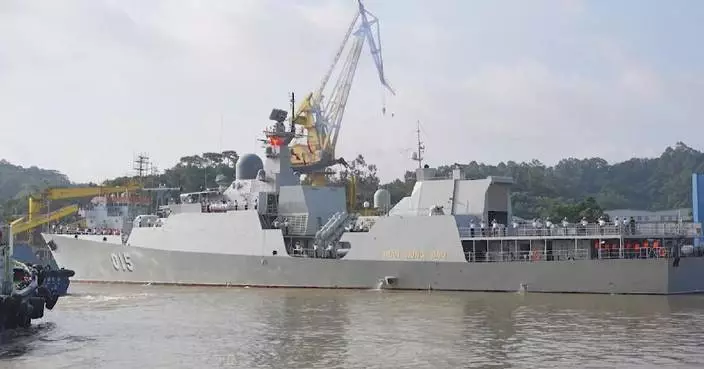 Vietnamese naval frigate completes goodwill visit to south China's Guangzhou