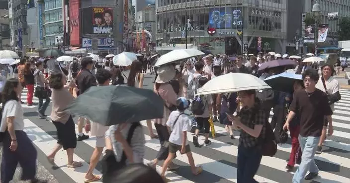 Japan sees temperatures over 40 degrees Celsius for record 5th straight day