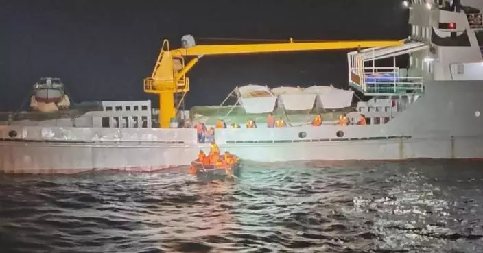 Low visibility, strong wind, high waves complicate rescue efforts after Vietnamese ship sinks in South China Sea