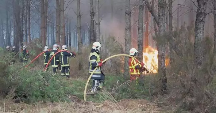 Wildfires advance toward Bordeaux as blazes spread in southwest France