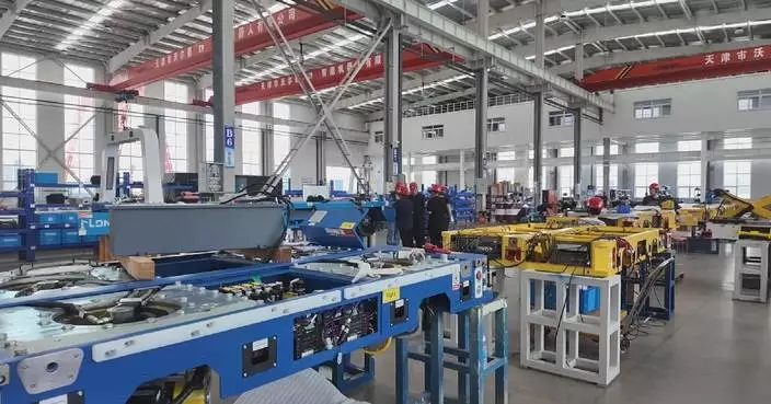 Tianjin's robot exports register sharp surge in first half of 2026