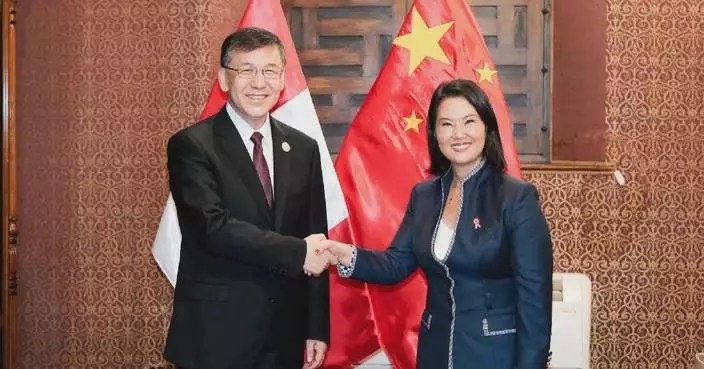 Xi's special envoy attends presidential handover ceremony in Peru